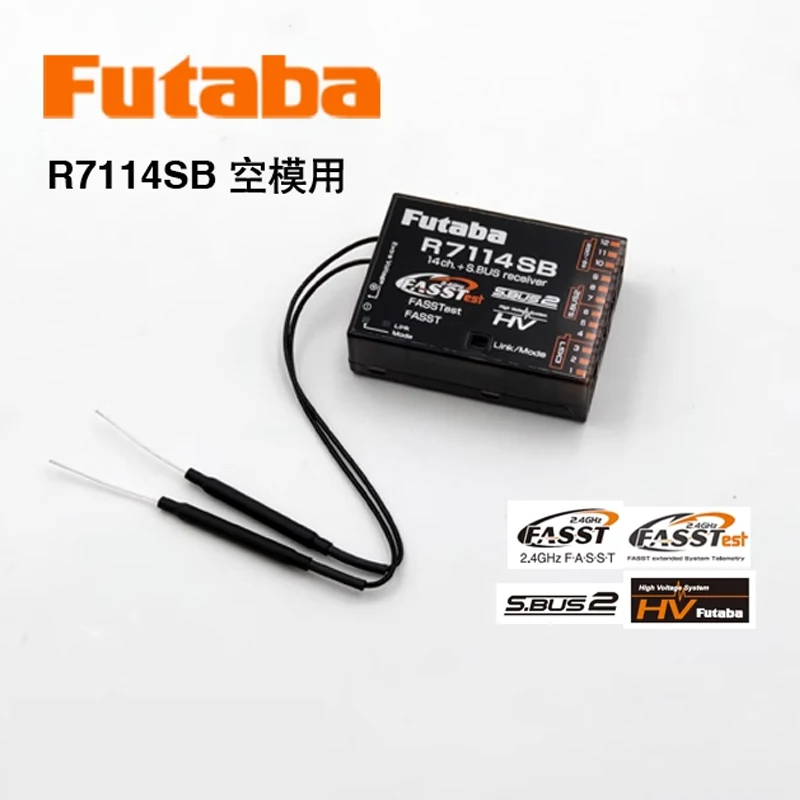 

FUTABA R7114SB null mode high gain antenna receiver High voltage support dual system