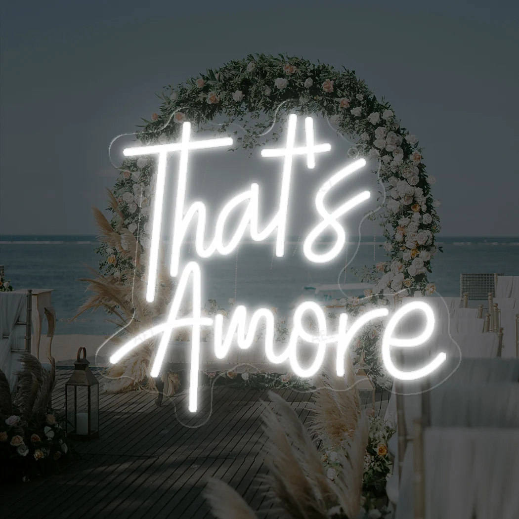 That is Amore Neon Sign Light For Wedding Decor Lamp Bedroom Birthday Bachelorette Party Home Room Wall Decoration Neon Light
