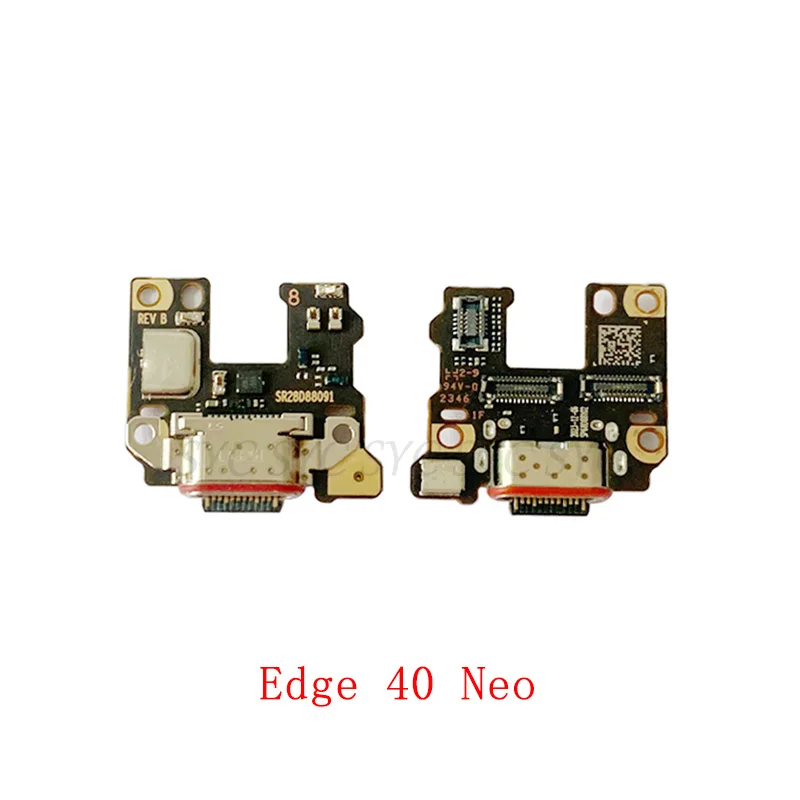 Charging Connector Board Flex Cable For Motorola Moto Edge 40 Neo X50 Ultra X40 50 Pro USB Charging Port Repair Parts