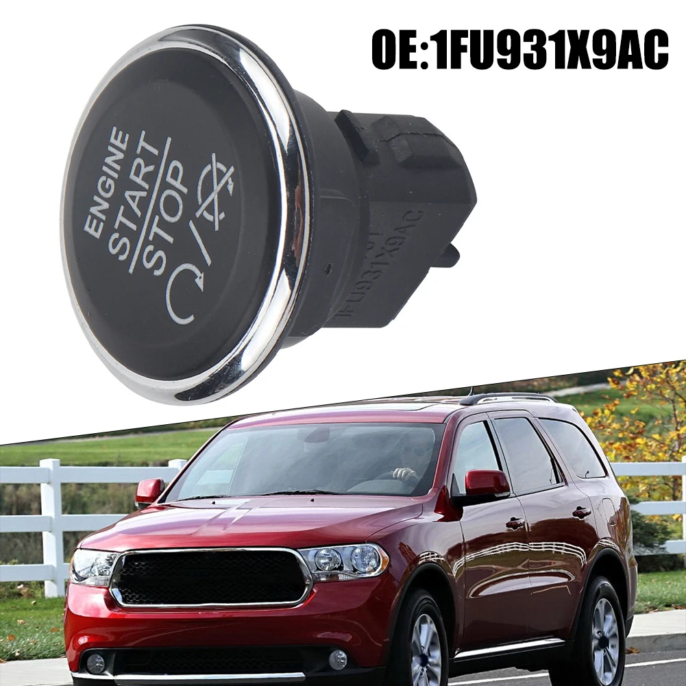 Car Start-Stop Button For Dodge For Durango For Jeep For Grand For Cherokee 1FU931X9AC Start Stop Push Button Switch Keyless