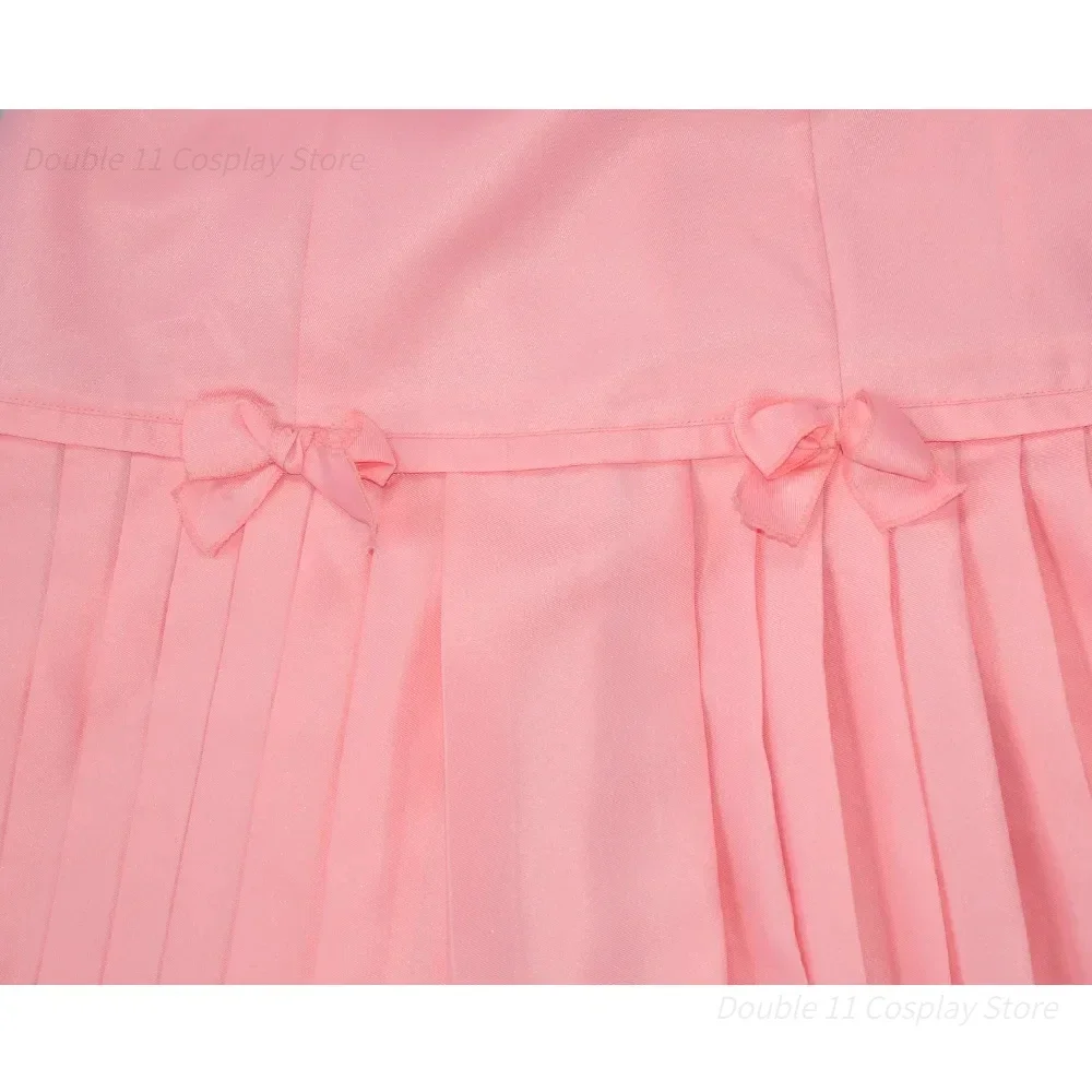 영화 마술 마법사 학교 마녀 코스프레 의상 Dolores Umbridge 여성 드레스 할로윈 카니발 파티 핑크 드레스 성인 스커트