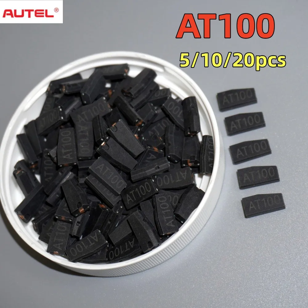 

5/10/20pcs Autel AT100 Universal Super Transponder Chip for XP200 XP400 XP400PRO Car Key Chip for Vehicles Key Programming