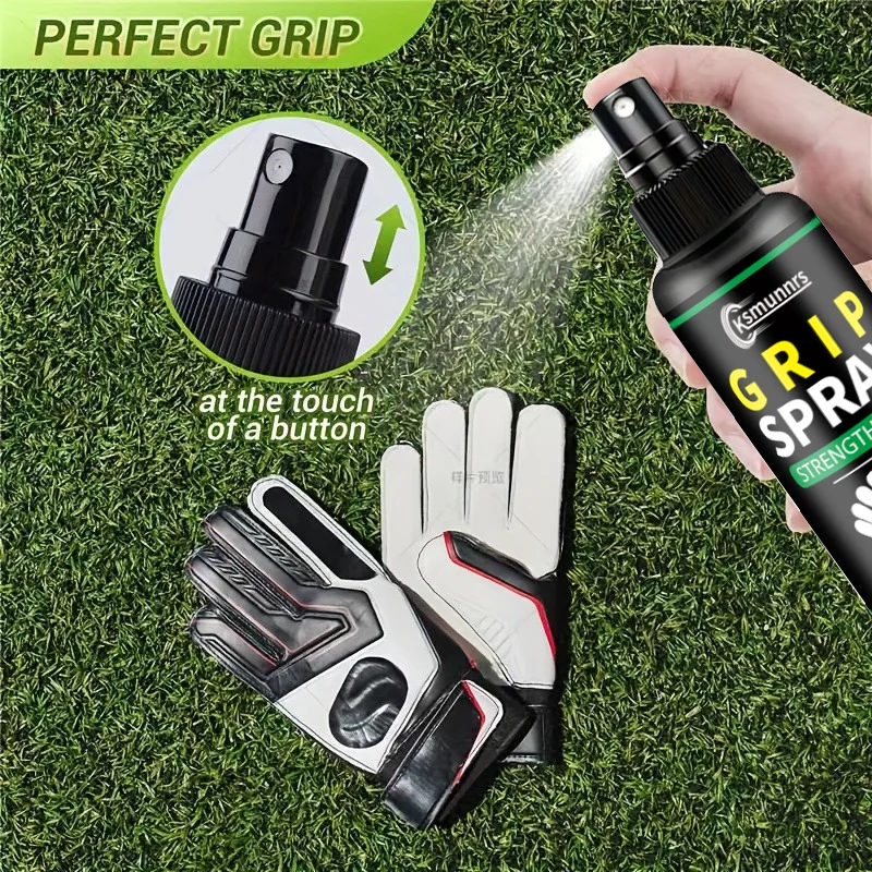 Grip Spray - Fórmula de secagem rápida para calçados, luvas e guidão - Potenciador de aderência antiderrapante com forte adesão - Sem eletricistas