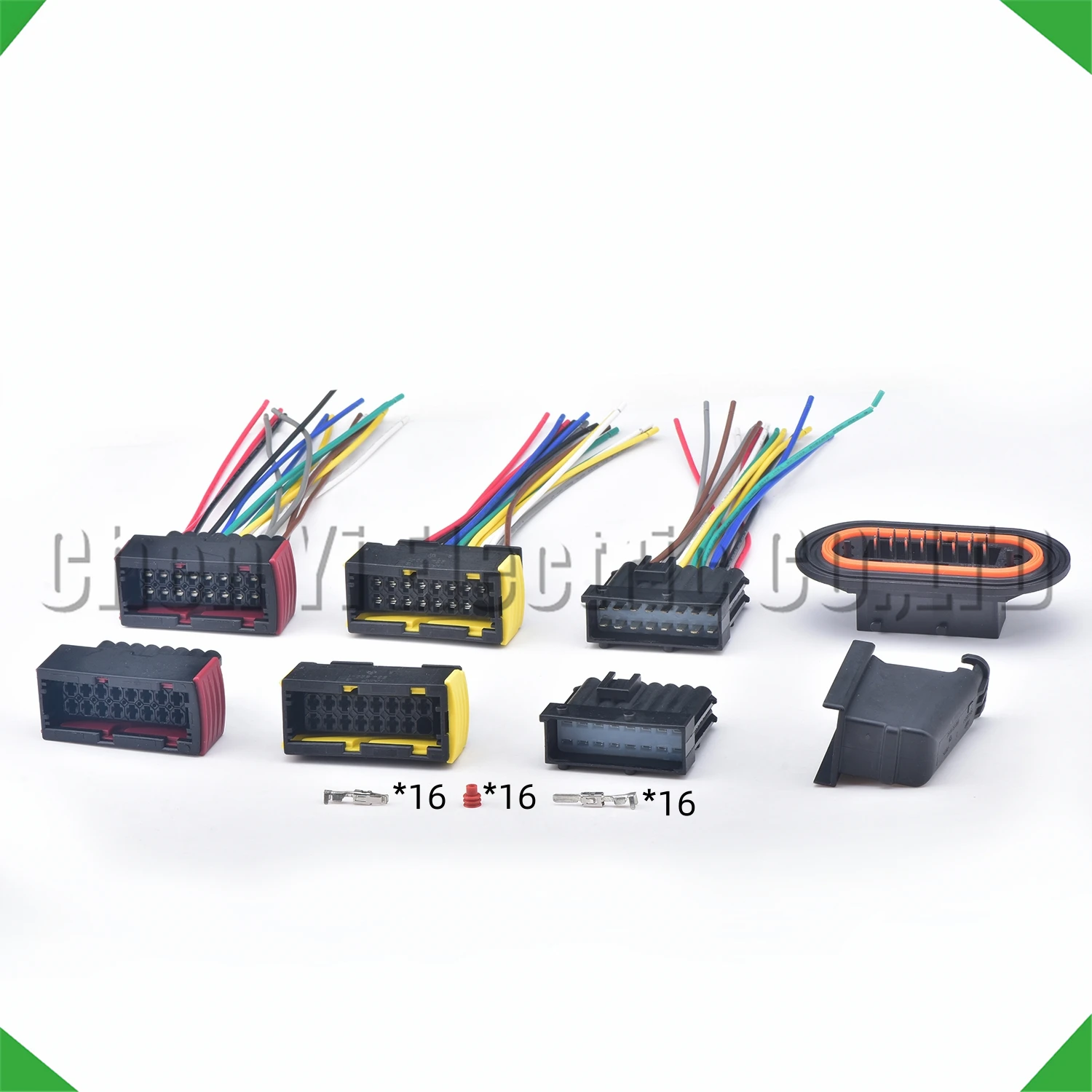 15/16Pin Automobile waterproof connector ECU Modulo Pld Wire harness plug A001530022 964589-1 2-968814-2 1-967242-1 1-965427-1