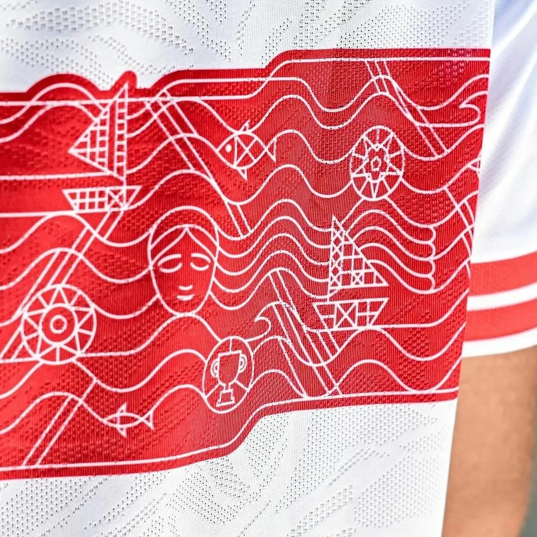 تي شيرت عصري للتدريب والتنقل اليومي للمشجعين البرازيلي الأكثر مبيعًا، مسامي وسريع الجفاف، طراز 2026 للزوجين #3