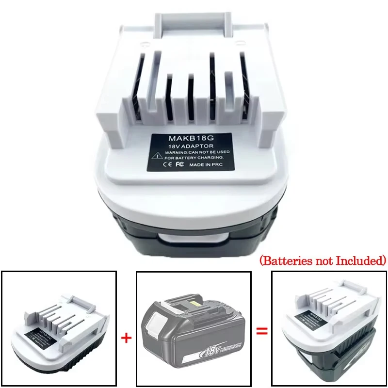 محول محول لماكيتا 18 فولت BL1850 BL1840 بطارية ليثيوم أيون تحويل إلى ماكيتا G سلسلة بطارية أداة السلطة تبديل البطارية