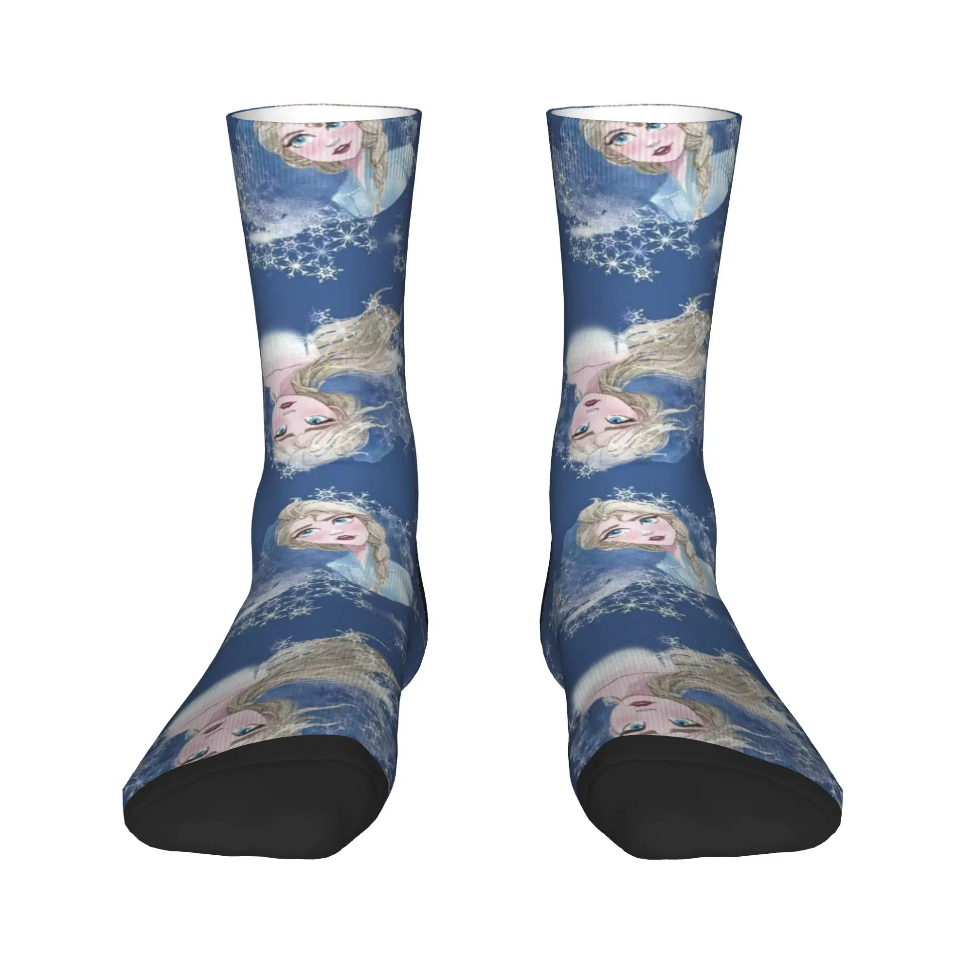 إلسا فروزن جوارب مخصصة الجدة الجوارب الشتاء المضادة للانزلاق الجوارب الرجال تشغيل الرياضة لينة تنفس الجوارب #2