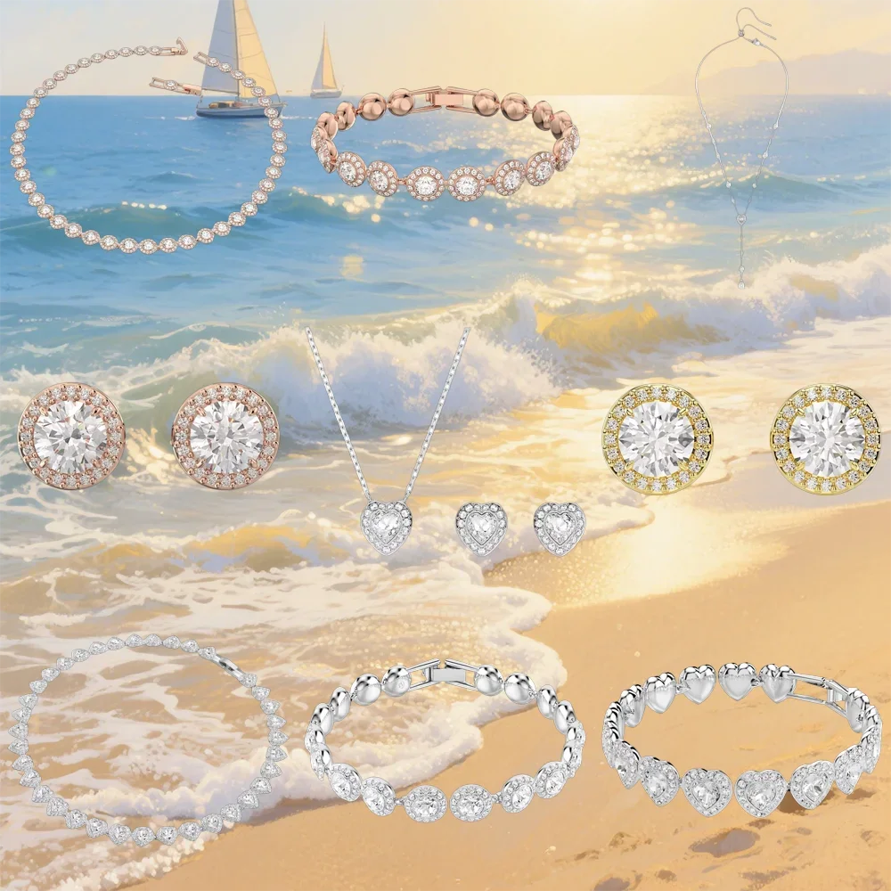 

Наборы украшений из драгоценных камней, наборы ожерелья и браслетов, высококачественный дизайн, подходит для подарков