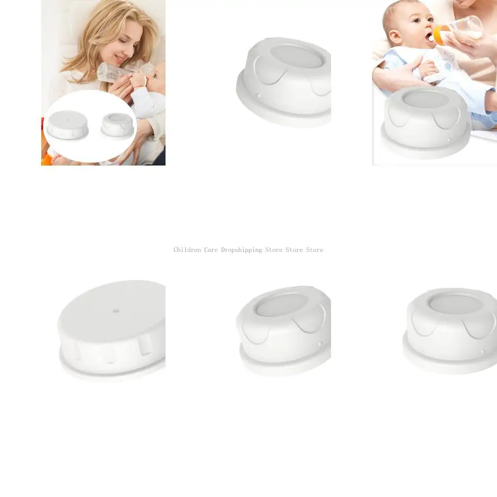 

Reusable Baby Bottle Storage Lid Leakproof Seal Compatible for Multiple Brands
