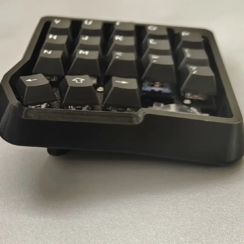 Kit de teclado mecánico dividido, accesorio con diseño de 36 teclas, conexión en caliente, 2,4G, inalámbrico a través del cambio de teclas, personalizado, juego de oficina