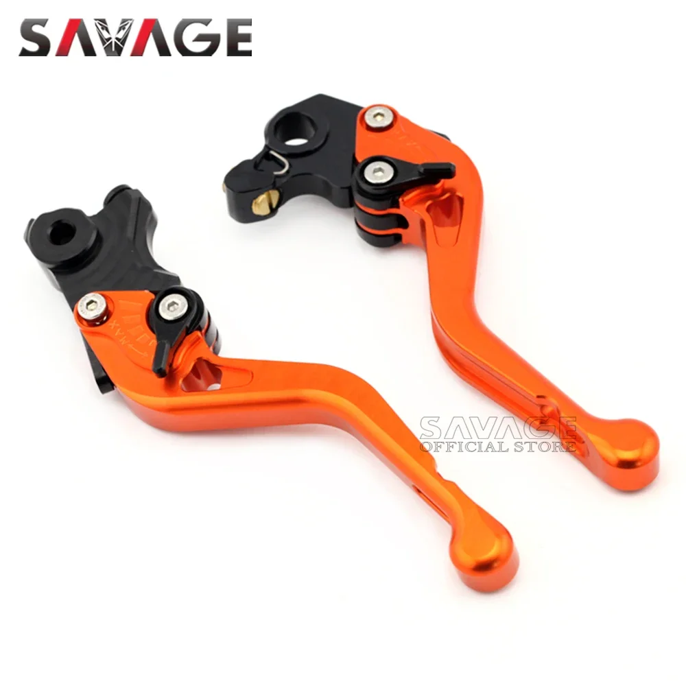 Short Brake Clutch Levers For 690 DUKE/SMC-R/Enduro R 1050 1090 Adventure/R Motorcycle Accessories CNC Handles Adjustable