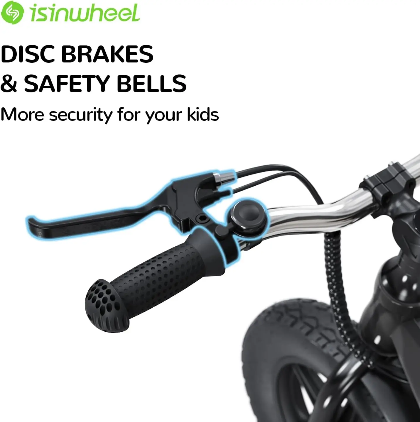 SK12 elektrische fiets voor kinderen van 3-6 jaar, 150 W elektrische loopfiets met verwisselbare batterij, 12 inch opblaasbare band en