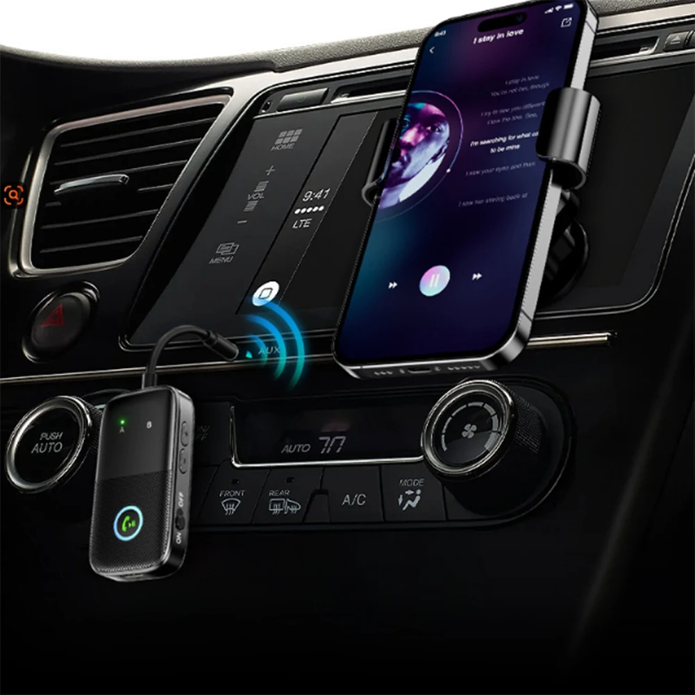 

A23G Bluetooth 5.4 Приемник-передатчик 3,5 мм AUX Аудиоприемник RGB Беспроводной аудиоадаптер для колонок, ПК, ТВ, автомобиля