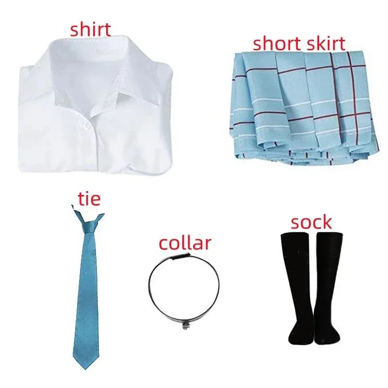 أنيمي فستاني حبيبي كيتاجاوا مارين تأثيري حلي JK زي مدرسي تنورة ملابس أزياء الهالوين للنساء والرجال