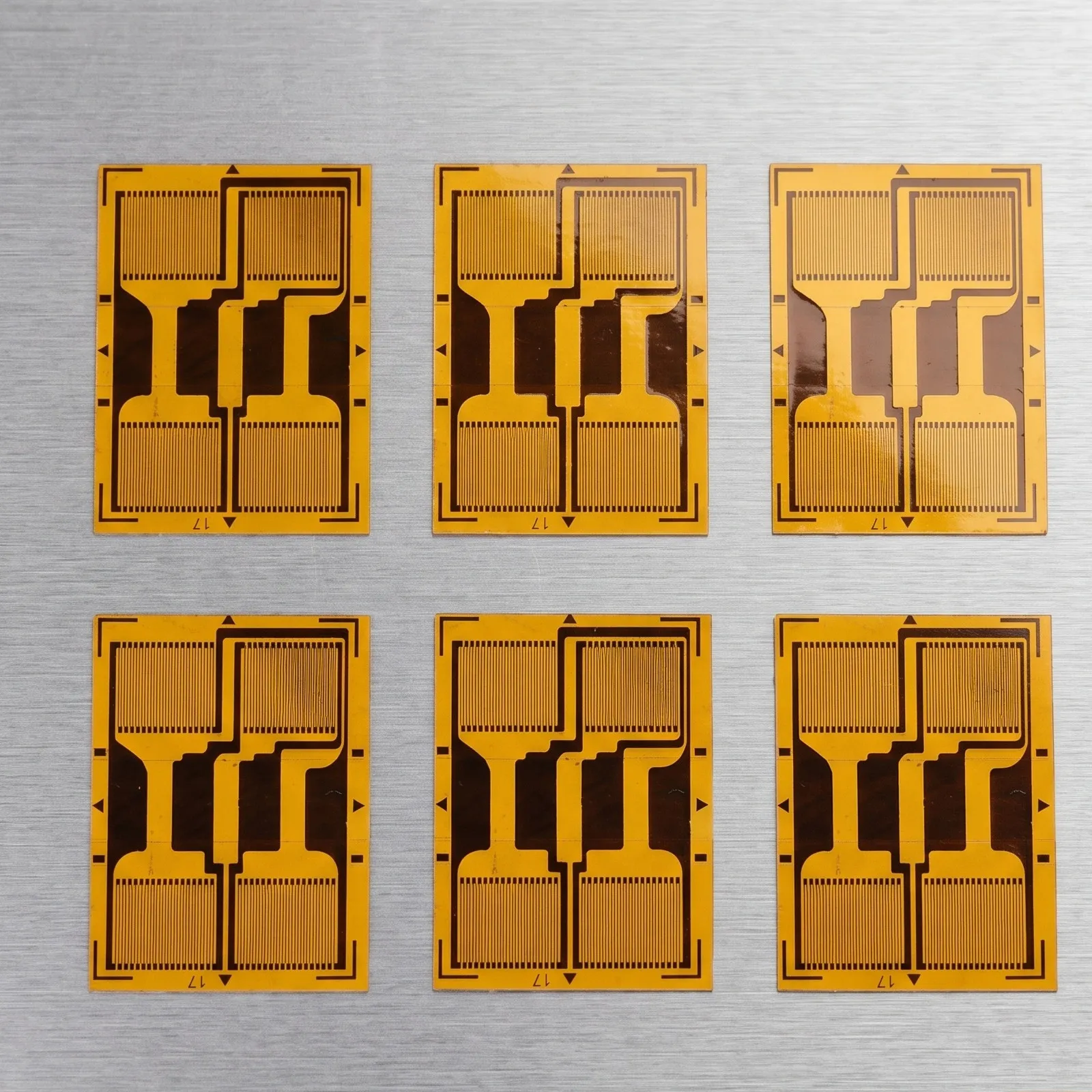 6Pcs Strain Gauge Pressure Sensor High Precision Foil Bf1000-2GB 1000Ohm Full Bridge Load Cell Sensor Industrial Structural