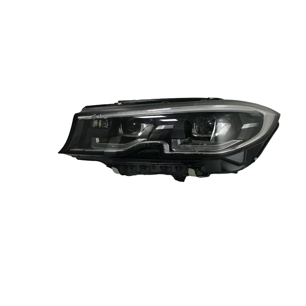 FOR 2020 BMW 3 Series G20 LED Headlamps With Turn Signal DRL Yellow/White Light Bulbs New Condition OE Car