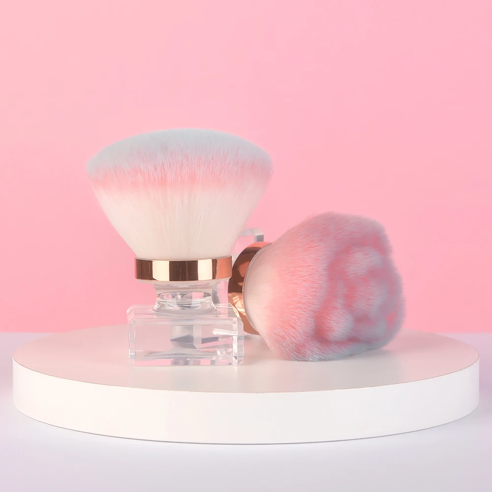 1 قطعة مسمار الفن فرشاة الغبار لمسمار الجمال لينة تنظيف مزيل الاكريليك هلام مسحوق مانيكير باديكير مسمار الملحقات أدوات مكياج