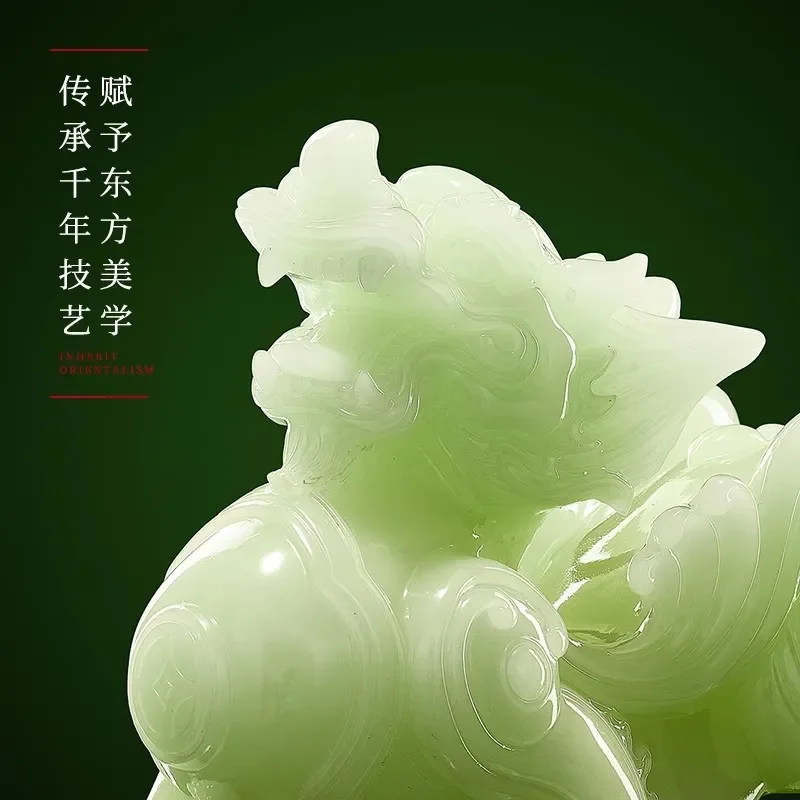 Pixiu ornament recruits a pair of high-end household Wangzhai TV cabinet office decoration store opening gift