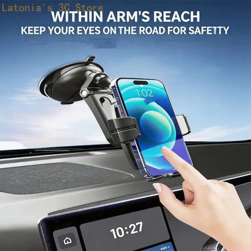 Universal Auto Boote Saugnapf Telefon Halterung Ständer Halter mit 360 Rotierenden X3UB – Detail 9