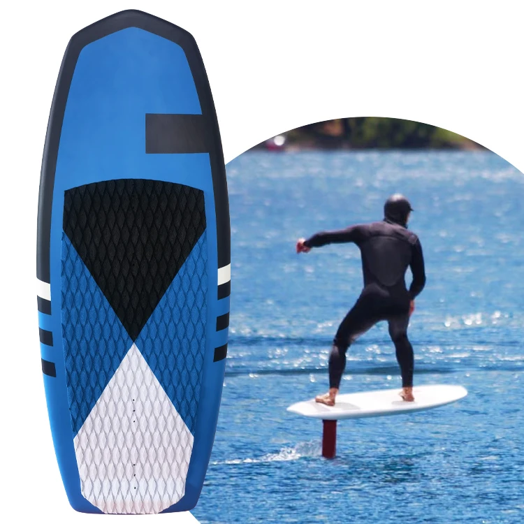 

KUAYO FUN Водные виды спорта Насосная жесткая доска Carbon EPS EVA Wake Foil Board BLUE на подводных крыльях OEM Small Surfing Wings FOIL