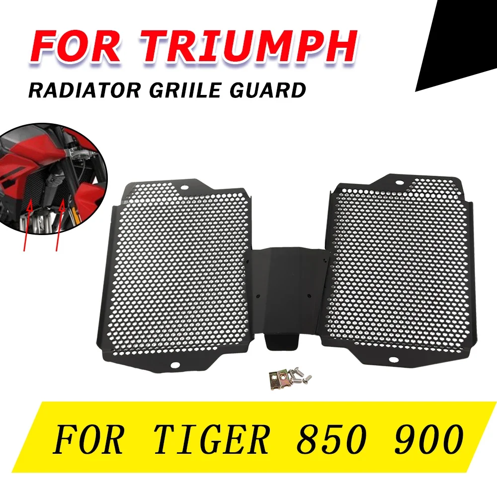 2024 Motorcycle Radiator Guard Protector Grille Grill Cover For Triumph TIGER 850 Sport For Tiger 900 GT Pro Rally Pro Tiger850