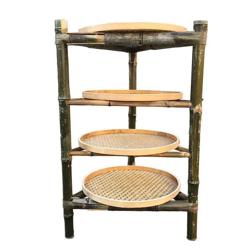 

Vegetable rack, silkworm rack, multi-layer dustpan rural hot pot rack