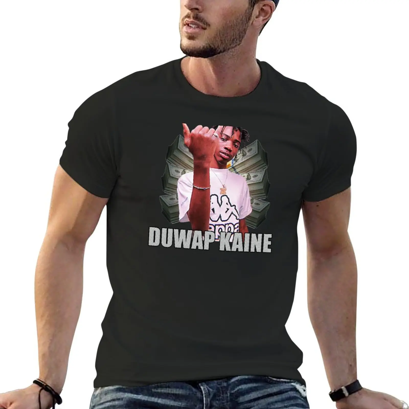 

Duwap Kaine - Old School - Meme T-Shirt summer clothes tops blank t shirts Short sleeve tee mens t shirt