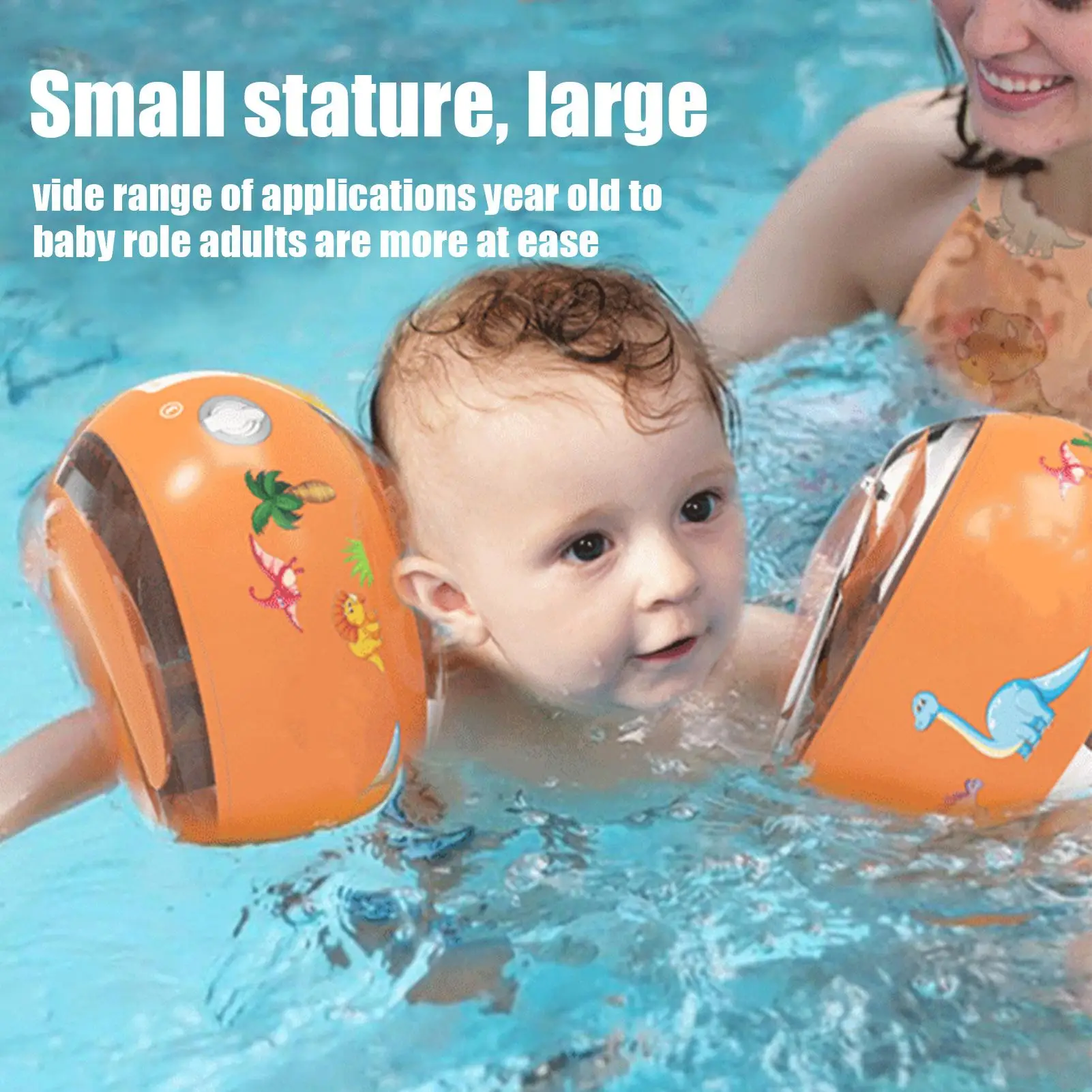 Crianças natação braço flutuador dos desenhos animados piscina inflável braçadeiras de segurança crianças braço floaties equipamentos de natação para crianças bebê criança