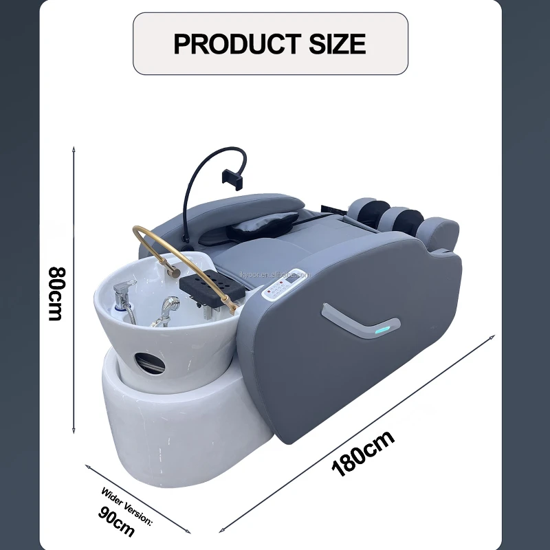 Newly released 2024 head spa equipment beauty salon head spa bed water circulation beauty bed