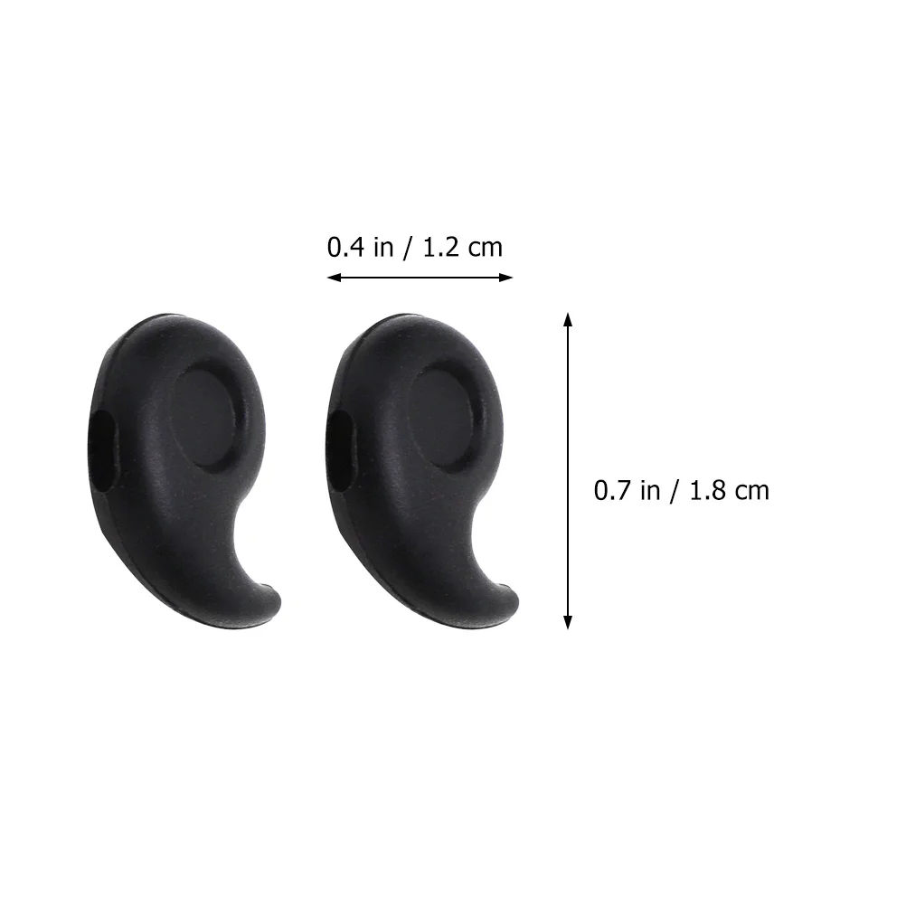 

Eyeglass Ear Grips Silicone Anti-Slip Retainer For Sunglasses Lightweight Durable Easy Install Remove Eyeglass Ear Hook