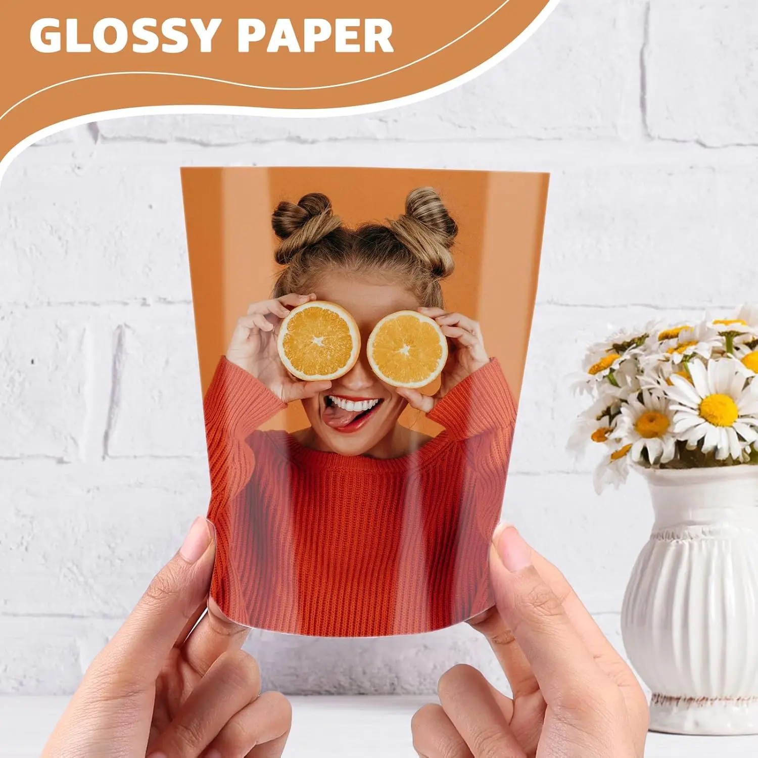 HUSPER 3.5×5 inch 180G 100 Sheets Inkjet High glossy photo