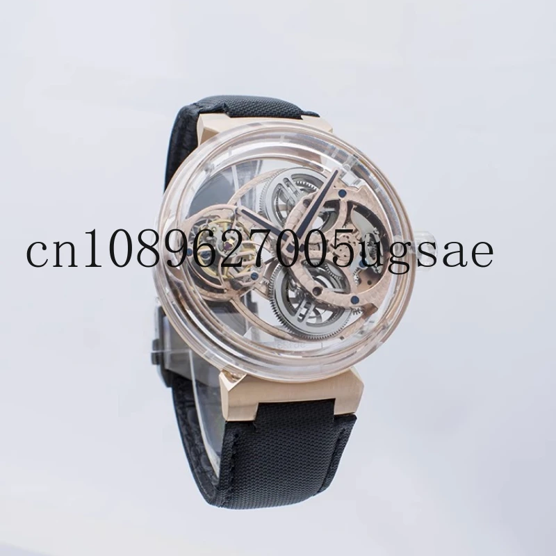 

China Sakura SAKURA Tianyu Crown Sapphire Case Flying Coaxial Tourbillon Men's Mechanical Watch