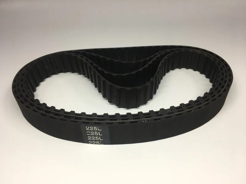 Turret milling machine accessories: 225L milling machine belt, 60 teeth, timing belt for milling machines.1PCS