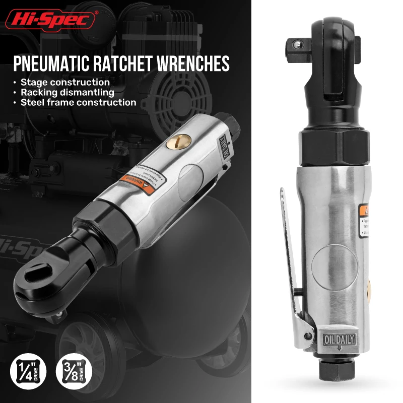 

Быстроразъемный пневматический ключ с трещоткой, воздушный гаечный ключ, сверхмощный инструмент для автомобильной механики, высокий крутящий момент, промышленный класс