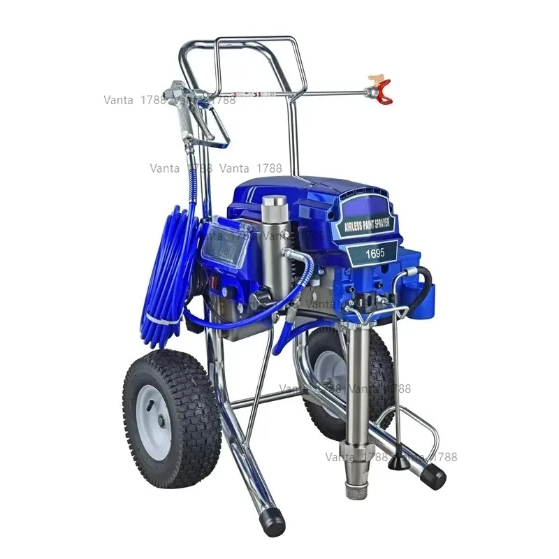 

Cart Airless Paint Sprayer Pro Max High Efficiency for Extensive Home Interior & Exterior DIY Painting Projects with Parts