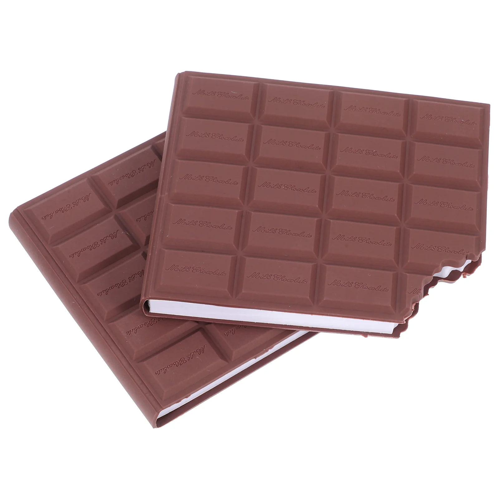 2 Pcs Sticky Tabs Scented Chocolate Notes Granny Office Creative Self-stick Pads