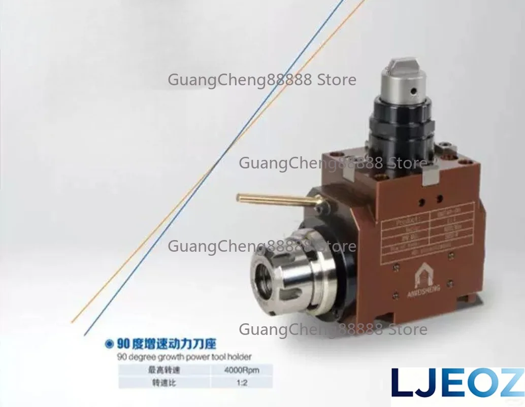 High Quality BMT Speed-increasing Power Tool Holder ER16 BMT40/45/55 Turning And Milling Compound Power Head 12 Workstations