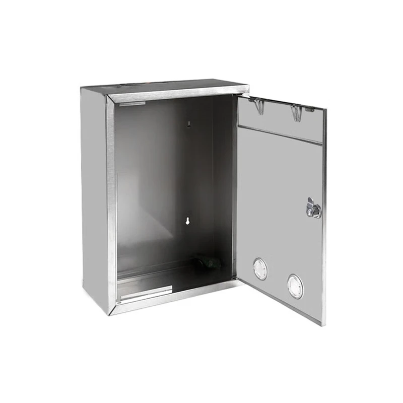 Stainless steel suggestion box, extra large 1 without holes, thickened waterproof complaint report box