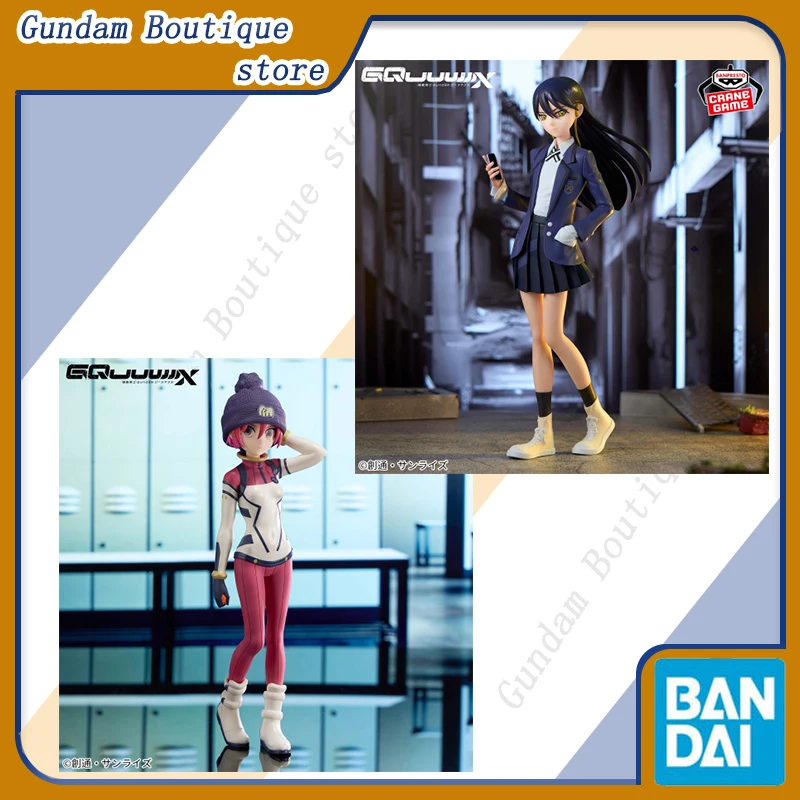 

Bandai Genuine BANPRESTO Gundam GQuuuuuuX Nyaan MACHU Amate Yuzuriha Anime Action Figure Collectible Model Toys Gift Children