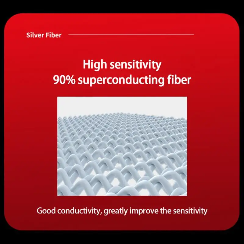 Чехол на палец, 1 пара, ультратонкий и тонкий, устойчивый к поту, противоскользящий, защита от падения для игрового контроллера геймера, 5 цветов, кончики пальцев