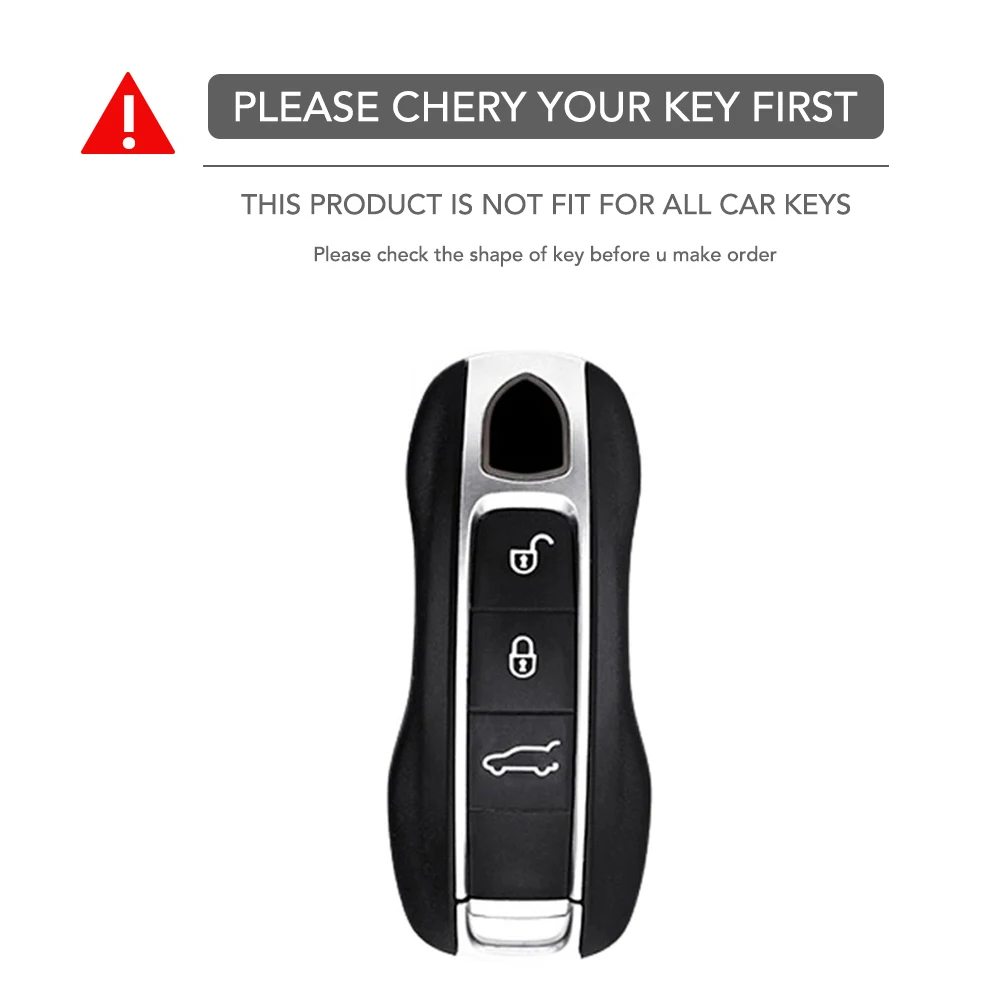 Silicone Car Remote Key Case FOB for Porsche Cayenne 958 911 Lepin 996 Macan Boxster Panamera 997 944 924 Panamera 718 971 9YA