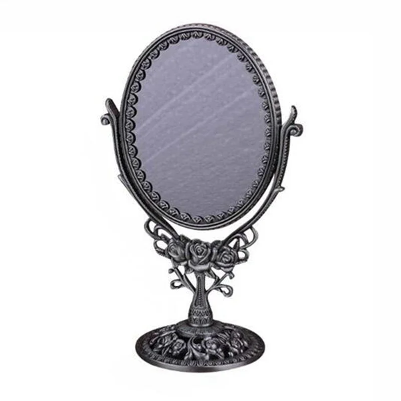 magnifying glass Desktop Makeup Mirror, double faces Table Mirrors, Antique Mirror for home decoration