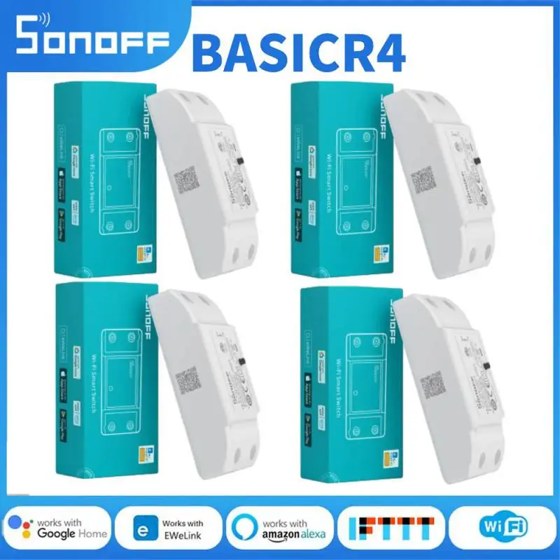 Sonoff Basicr4 Mini Wifi Smart Switch Upgraded Basicr2 Magic Switch Mode Esphome Support Home Assistant Alexa Alice Ewelink App