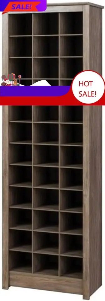 Gray Tall Storage C…