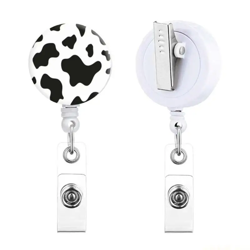 

Elastic Retractable Workplace Badge Reels Featuring 360 Degree Rotation Fashionable Pattern And Lightweight ABS Material