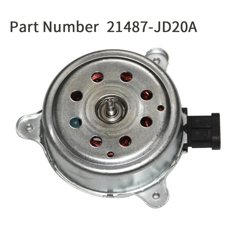 

Suitable for Nissan Qashqai MR20DE Engine 2.0L L4 Radiator Cooling Fan Motor 21487-JD20A Replacement Accessories