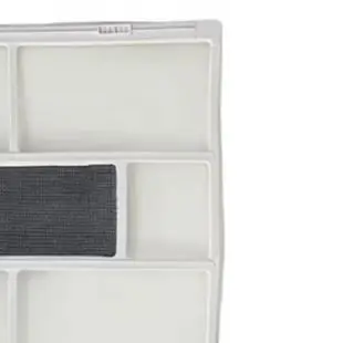 2pcs Air Conditioner Indoor Filter Screen Dust Block Mesh PVC Material Easy- Install Replacement Parts For Home AC Unit