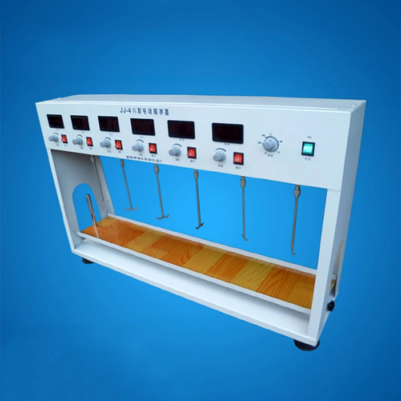 Laboratory mixer/synchronous JJ-4A digital display speed measurement JJ-6 six-link asynchronous electric mixer