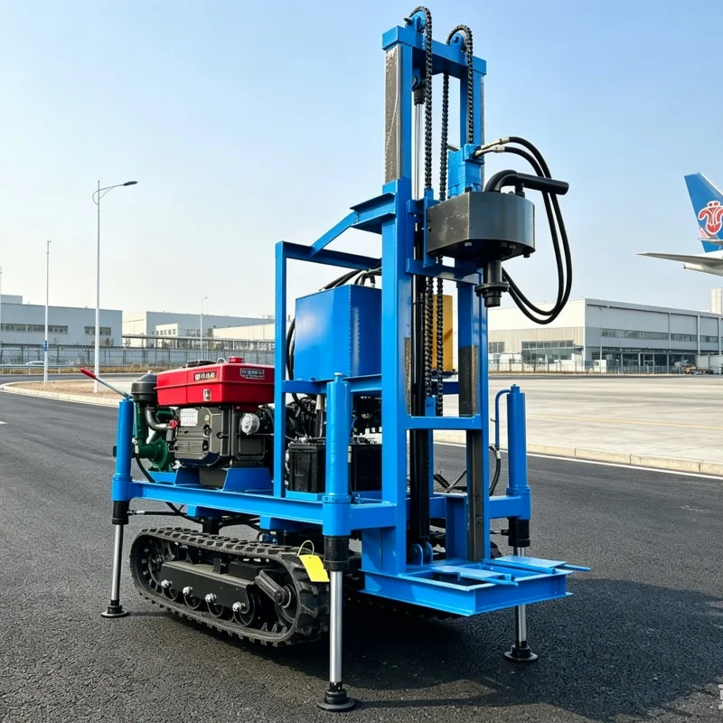 Customized Water Well Drilling Rig, Long‑stroke Drilling Main Unit, Water Well Construction Equipment