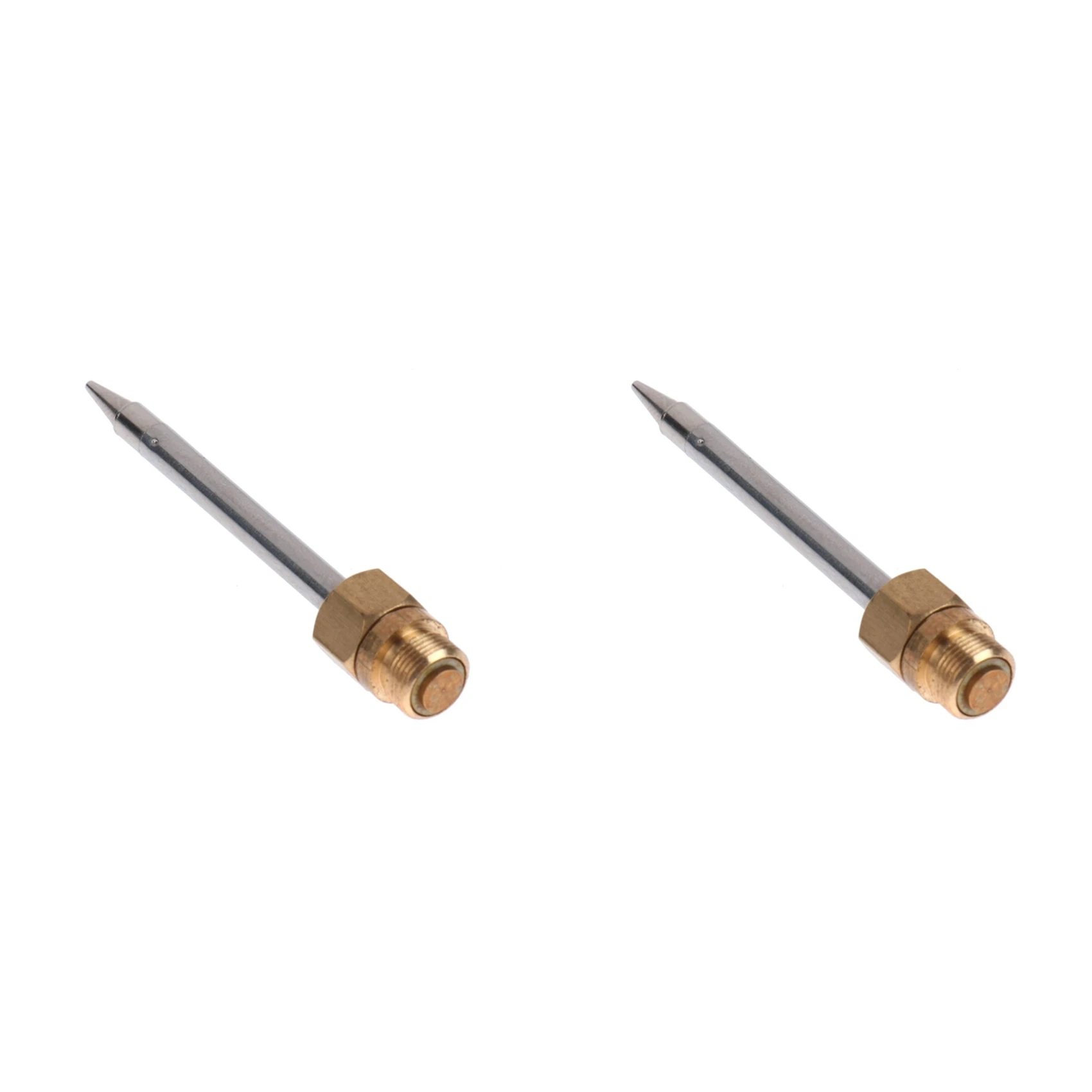 AT19-2X 510 Interface Soldering Iron Tip Mini Portable USB Soldering Iron Tip Welding Rework Accessory Tool 8W,Gold Pointed